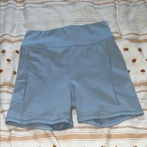 Aerie Light Blue Athletic Shorts